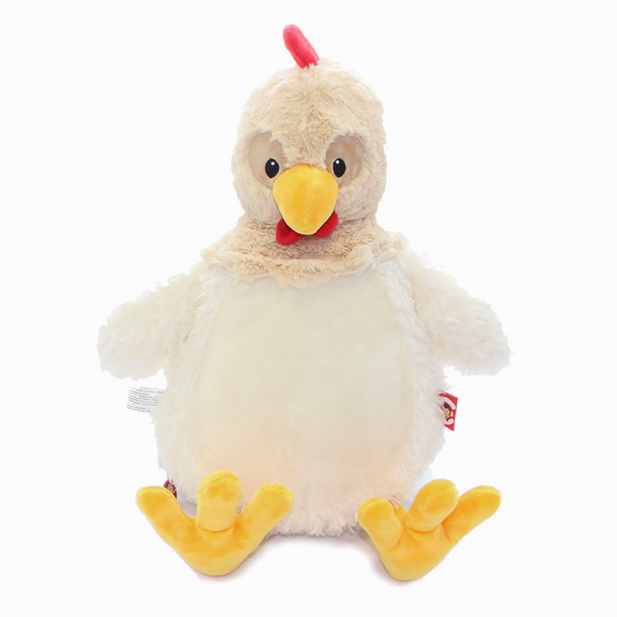 Laya, la gallinella, peluche Cubbies personalizzabile con ricamo
