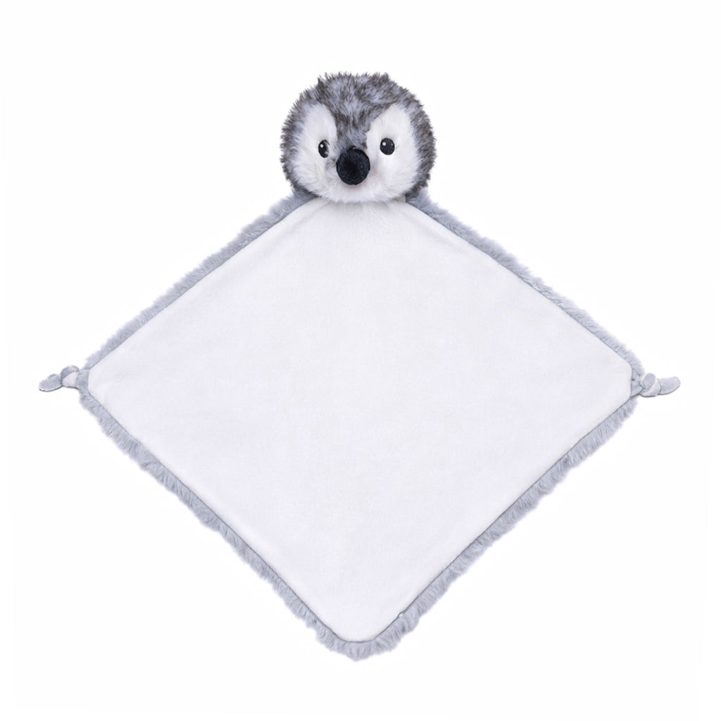 Doudou con testolina di pinguino