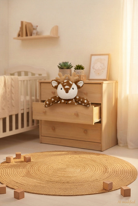 Doudou-peluche Juniper la giraffa personalizzabile con ricamo