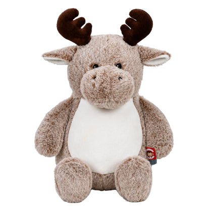 Monty l'alce, peluche Cubbies personalizzabile con ricamo