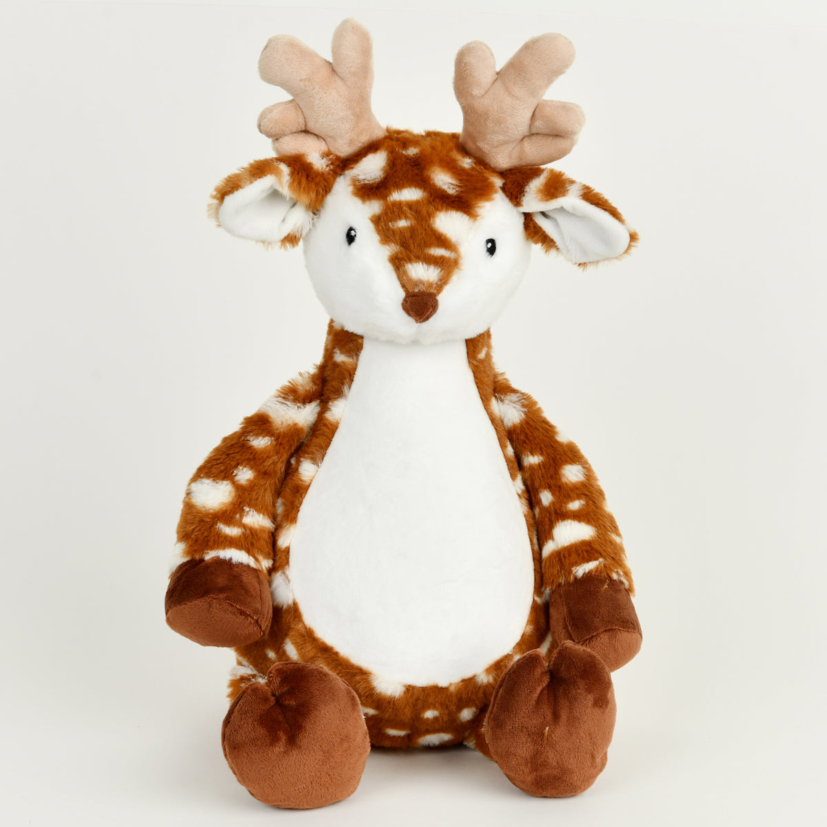 Snowflake, il cervo, peluche Cubbies personalizzabile con ricamo